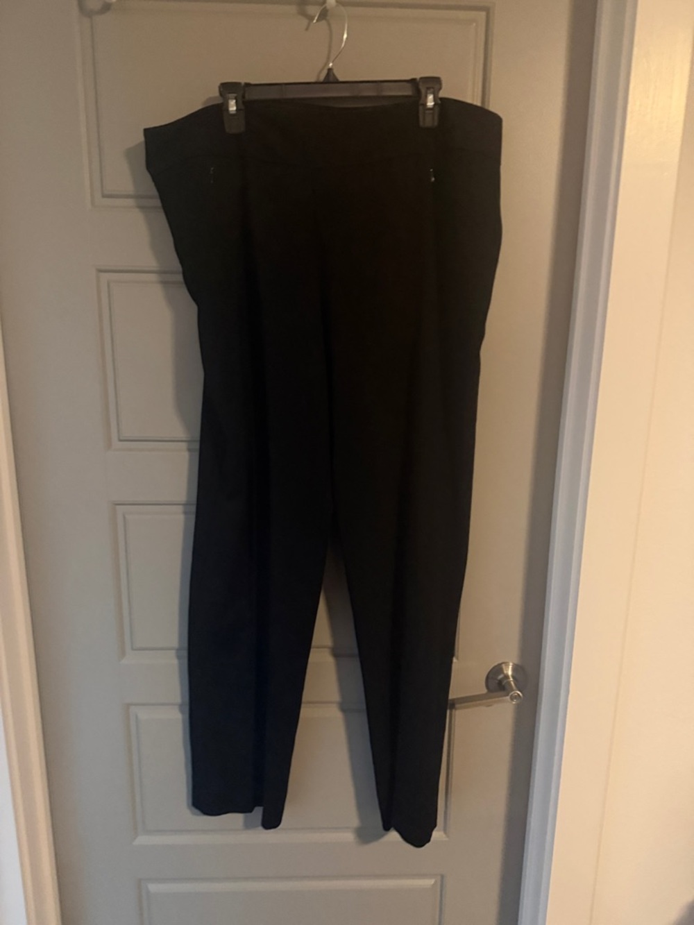 Investments Women's Black Slim Ponte Trousers